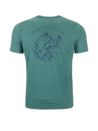 ORTOVOX | T-shirt fonctionnel homme 150 COOL Ballpen | dunkelgrün